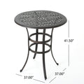 Alfresco 37 Round Bar Table