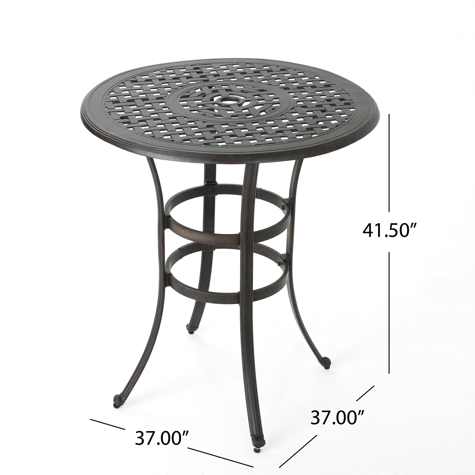 Alfresco 37 Round Bar Table