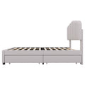 Twin Size Upholstered Bed With 2 Storage