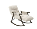 Casual Folding Rocking Chair Upholstered, Lounge