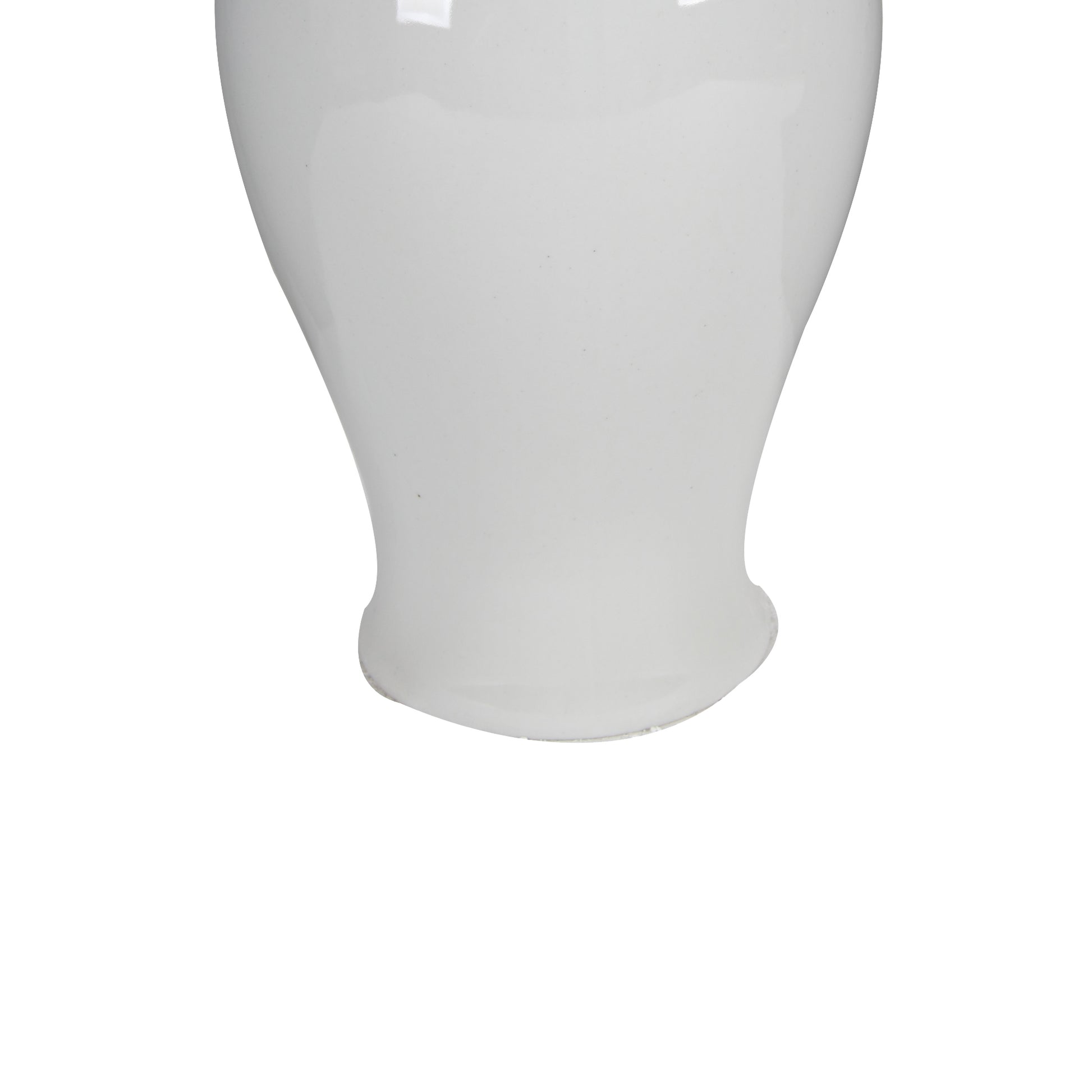 Decorative Porcelain Ginger Jar With Lidded Top -