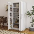 62.99In Kitchen Pantry Cabinet, White