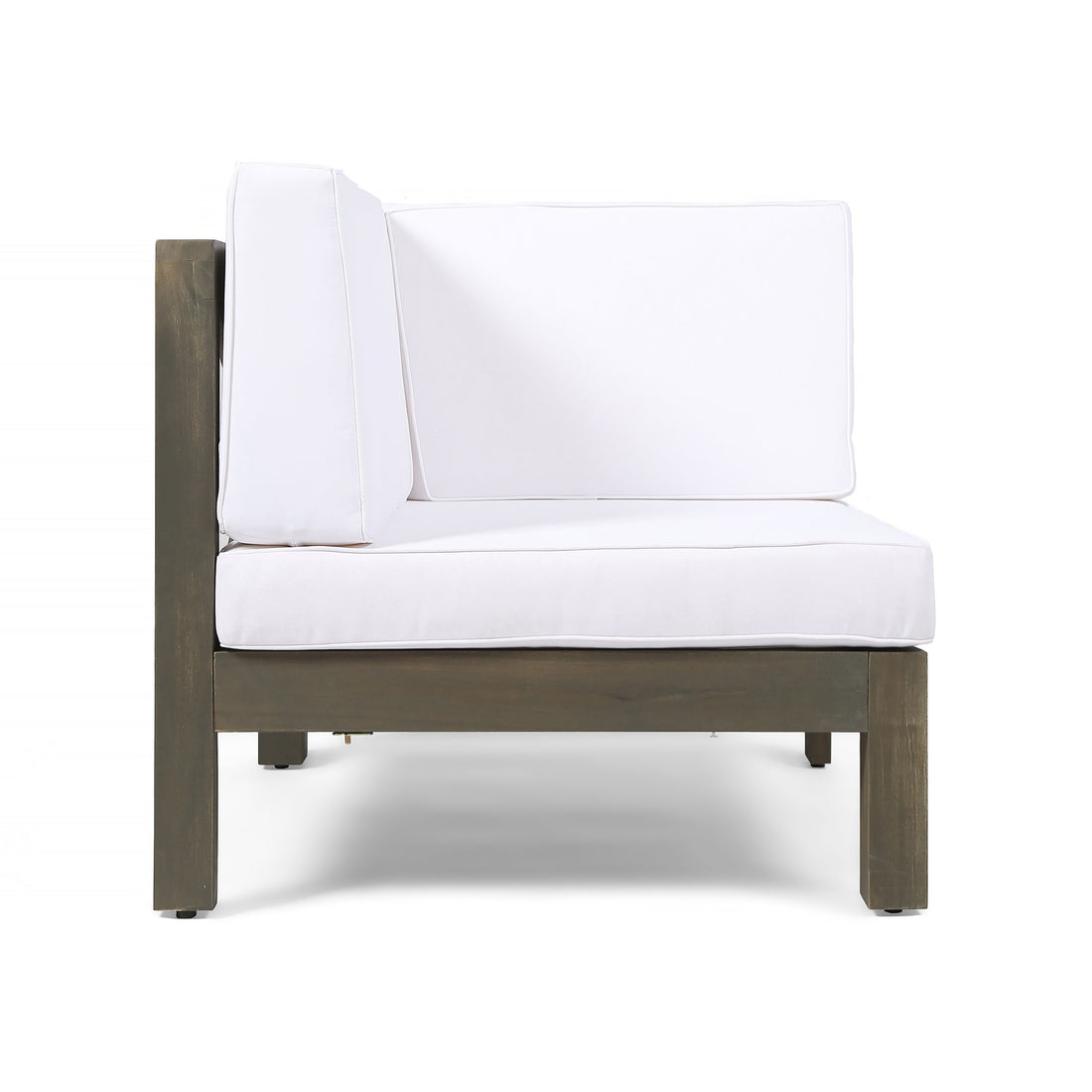 Oana L Arm Chair - White Acacia Wood