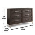 Broomfield Dresser Brown - Brown Wood