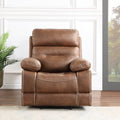 Rudger Manual Recliner Chair Brown - Dark Brown