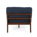 CHAISE LOUNGE navy blue-fabric