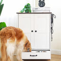 Dog Feeding Station, Dog Food Storage Cabinet