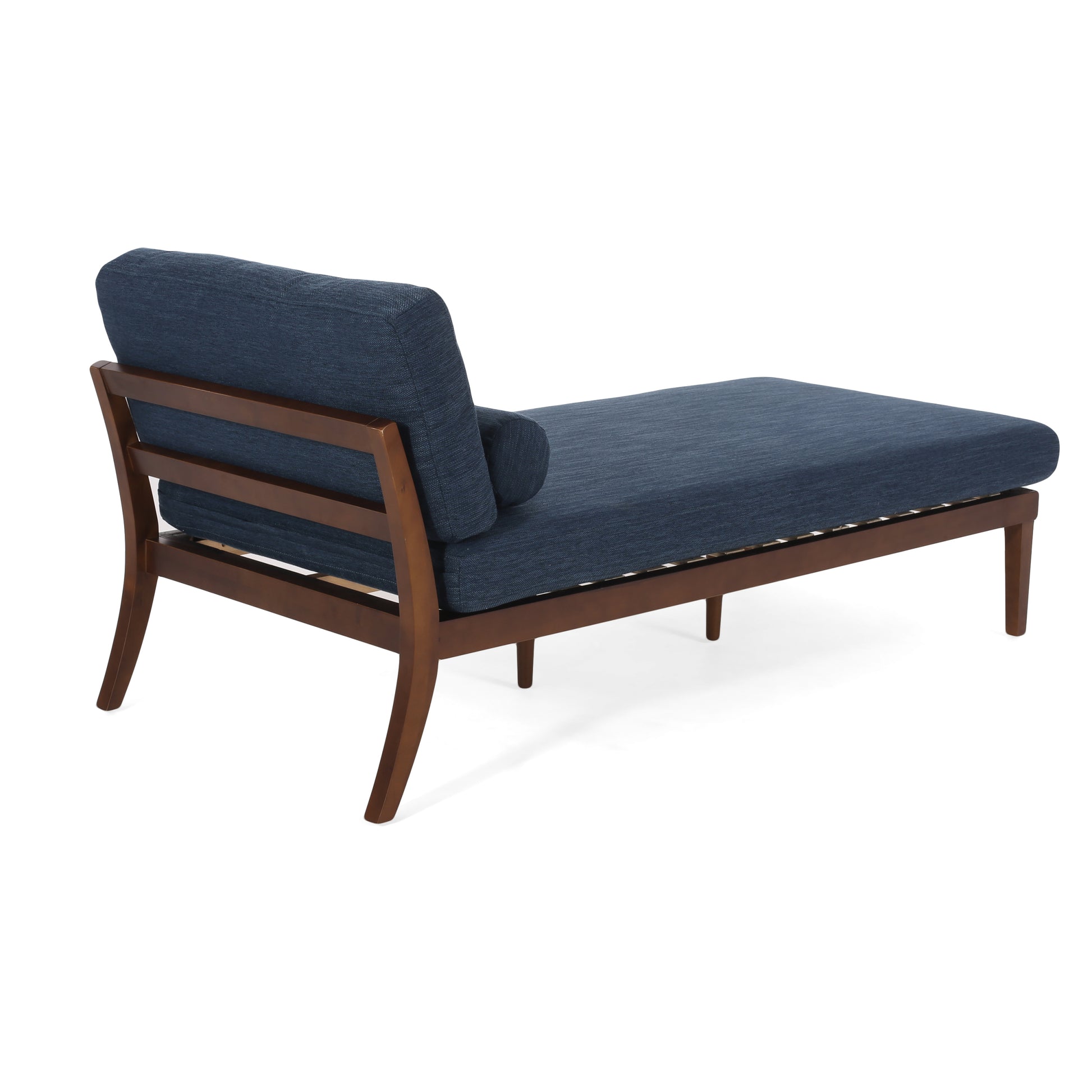 CHAISE LOUNGE navy blue-fabric