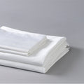 King Split Head Bamboo Cotton Sheets - White