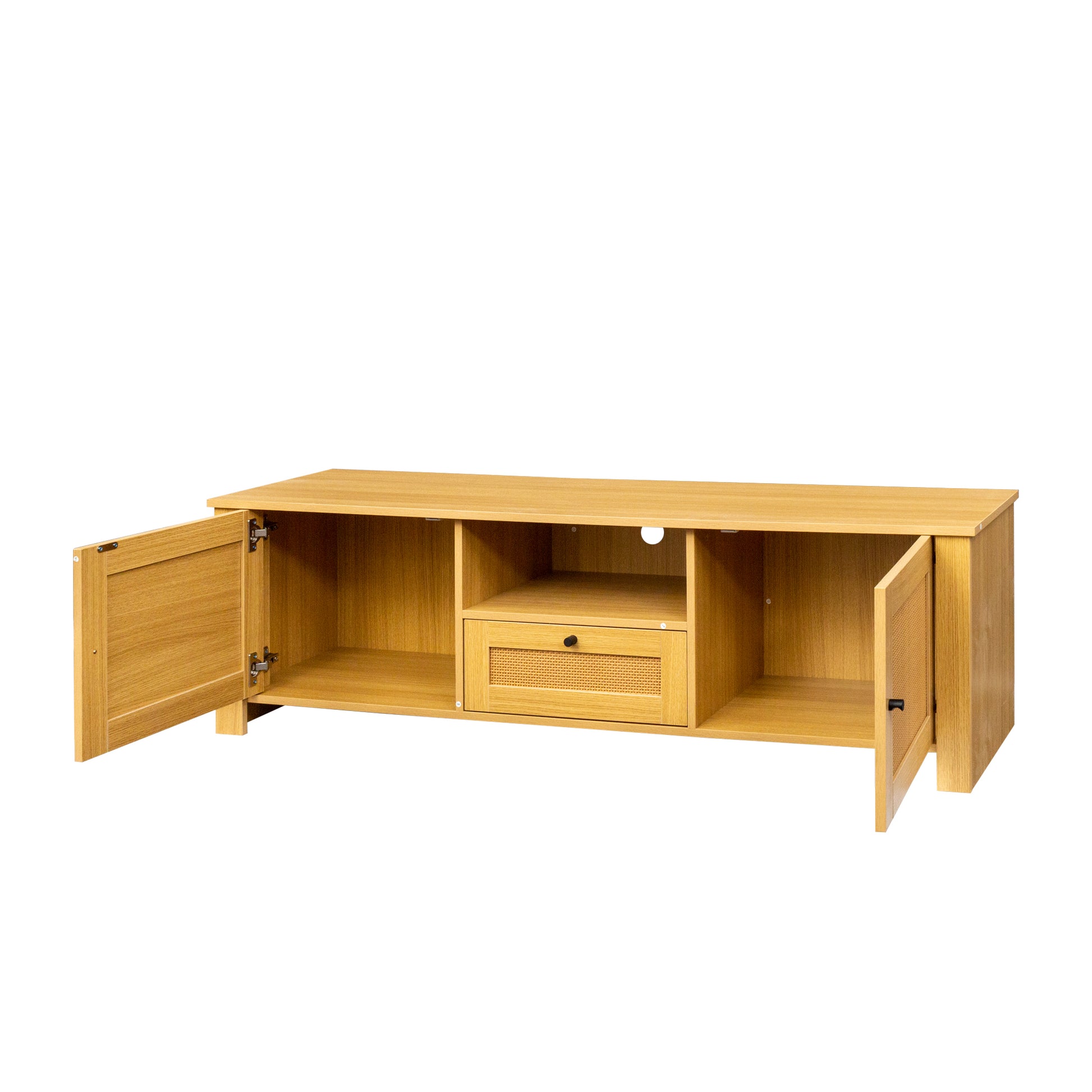 Farmhouse Tv Stand Modern Wood Media