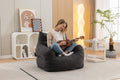 054 Large Size Teddy Fabric Bean Bag Chair Lazy