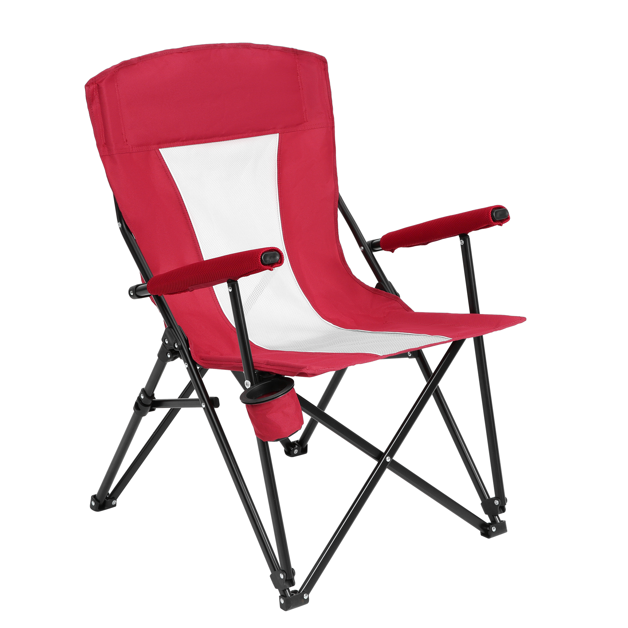 Steel Folding Chair Red - Red Seats 2 Steel