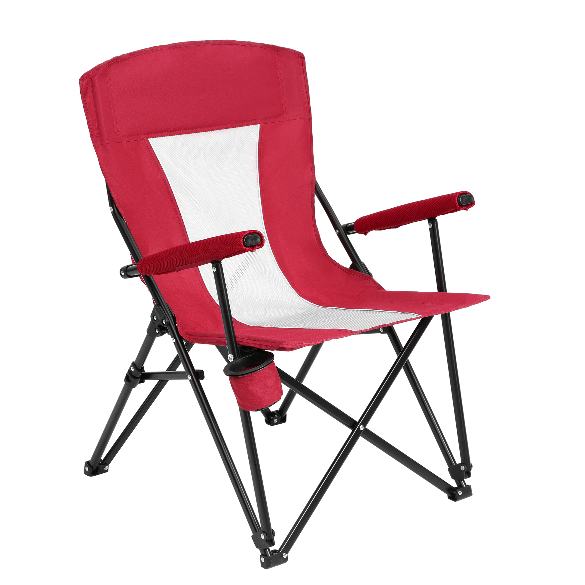 Steel Folding Chair Red - Red Seats 2 Steel