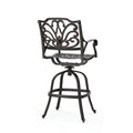 ALFRESCO KD SWIVEL BARSTOOL copper-aluminium