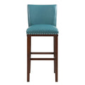 Tiffany Bar Chair Set Of 2 Peacock - Light Blue