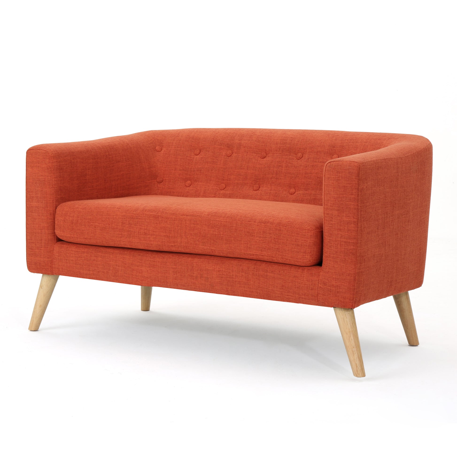 LOVESEAT orange-fabric