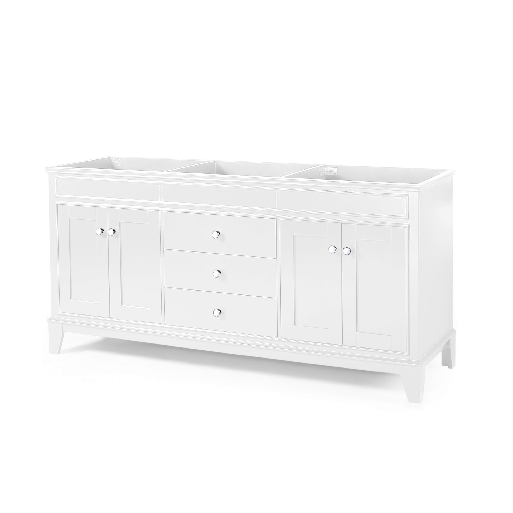 72'' CABINET white-plywood