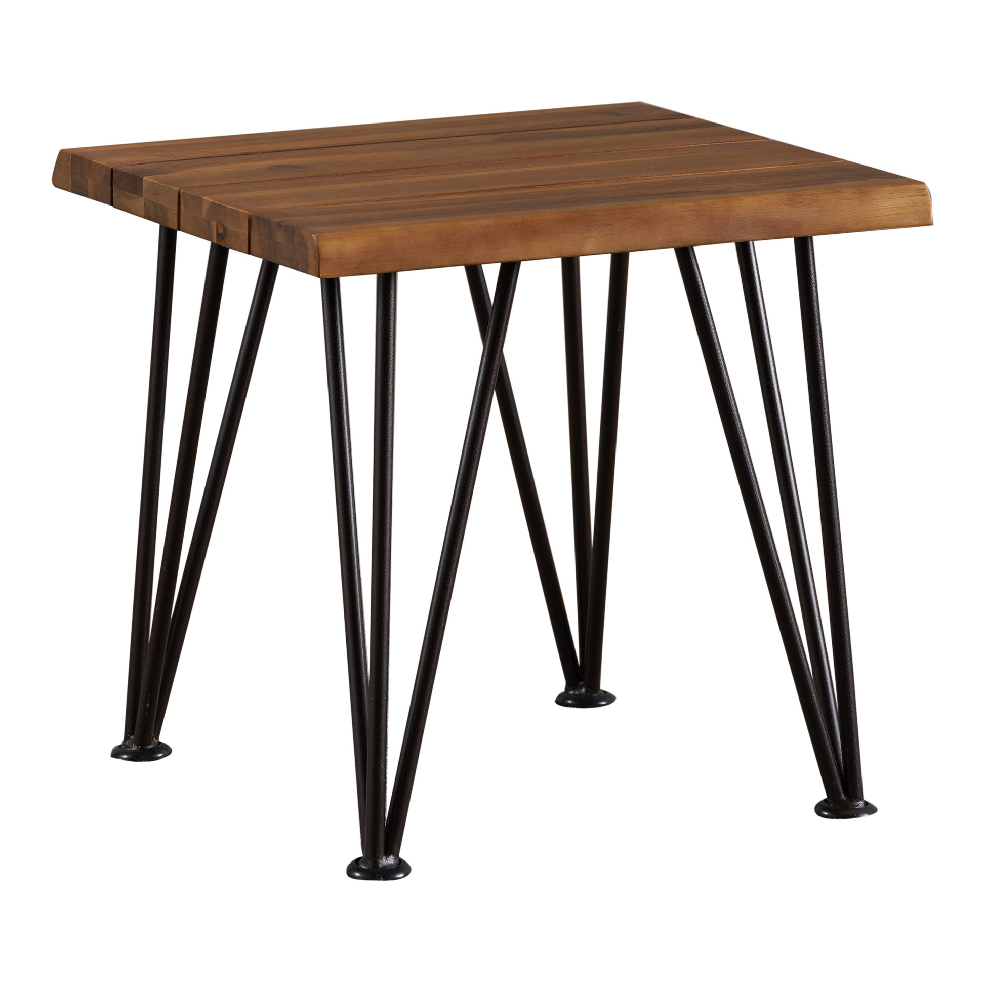 Zion Industrial Wood And Metal Coffee Table With