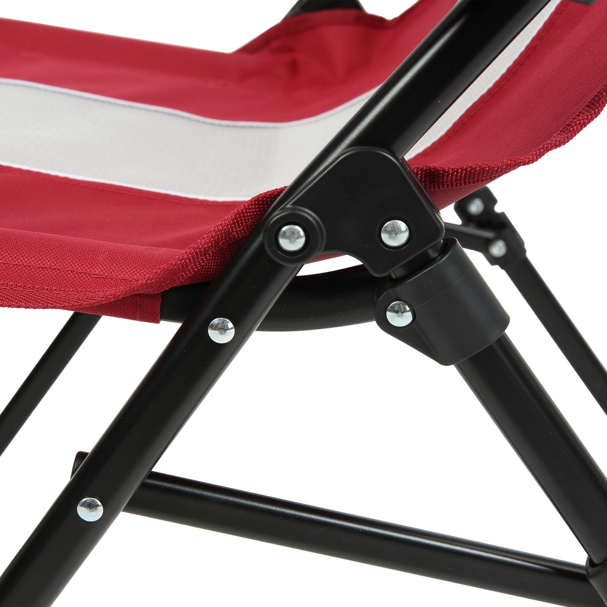 Steel Folding Chair Red - Red Seats 2 Steel