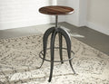 Sparrow Round Setup Stool Dark Brown - Dark Brown