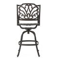 ALFRESCO KD SWIVEL BARSTOOL copper-aluminium