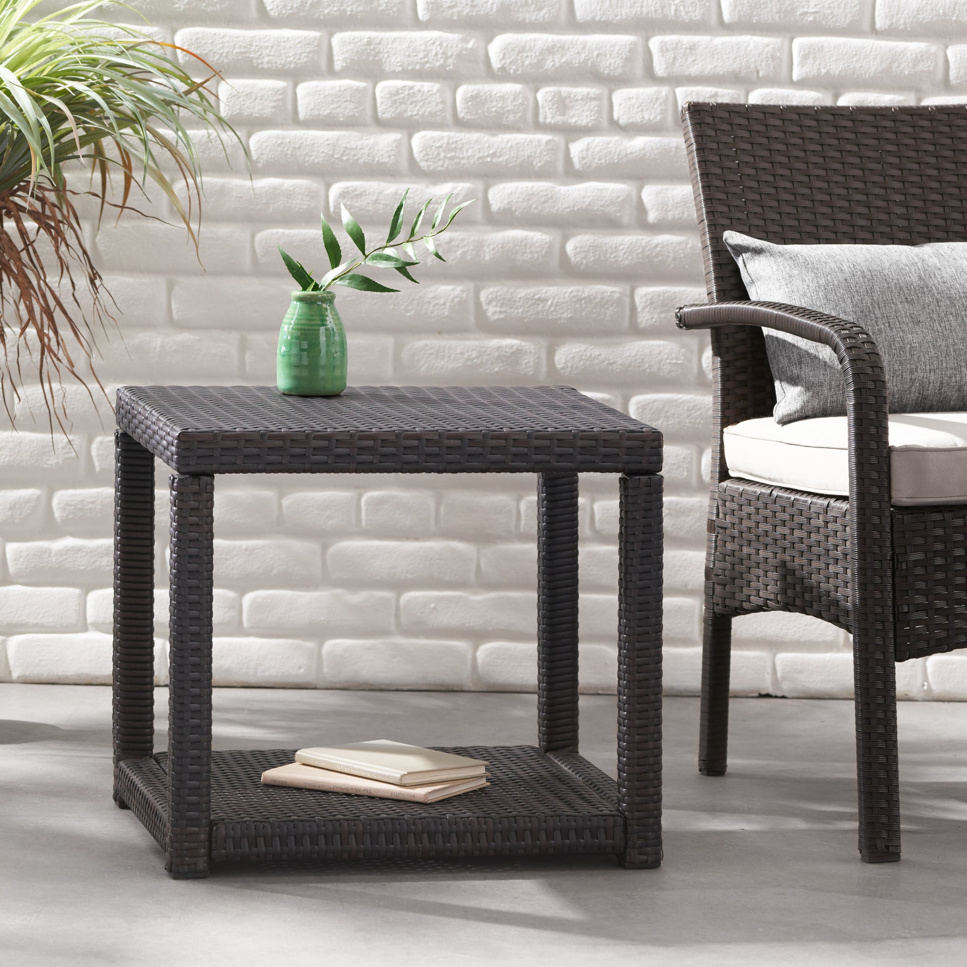 Boracay Accent Table Brown