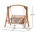 San Juan Swing Support - Teak Wood