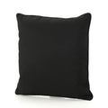 Coronado Square Pillow - Black Fabric