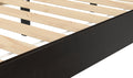 Nix Queen Platform Bed Black - Queen Black Wood