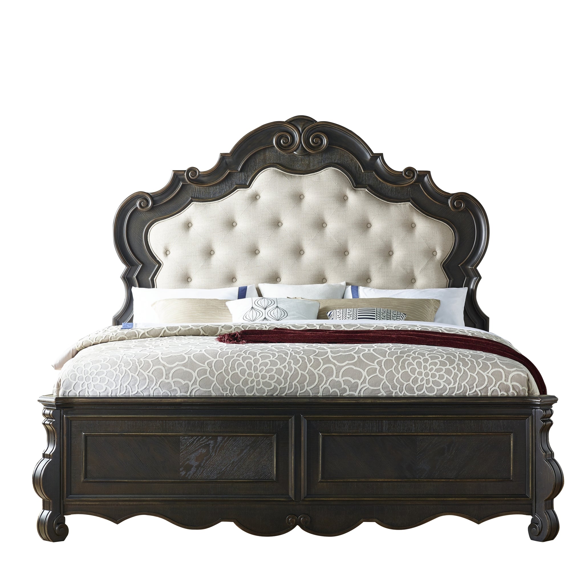 Rhapsody King Bed Dark Brown - King Dark Brown