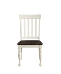 Joanna Side Chair Set Of 2 White - White Wood