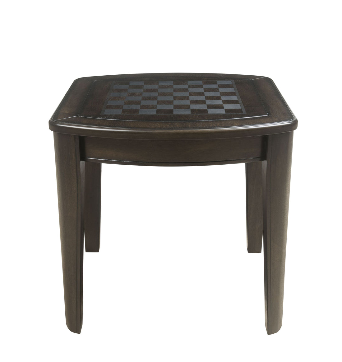 Diletta Game End Table Brown - Brown Wood