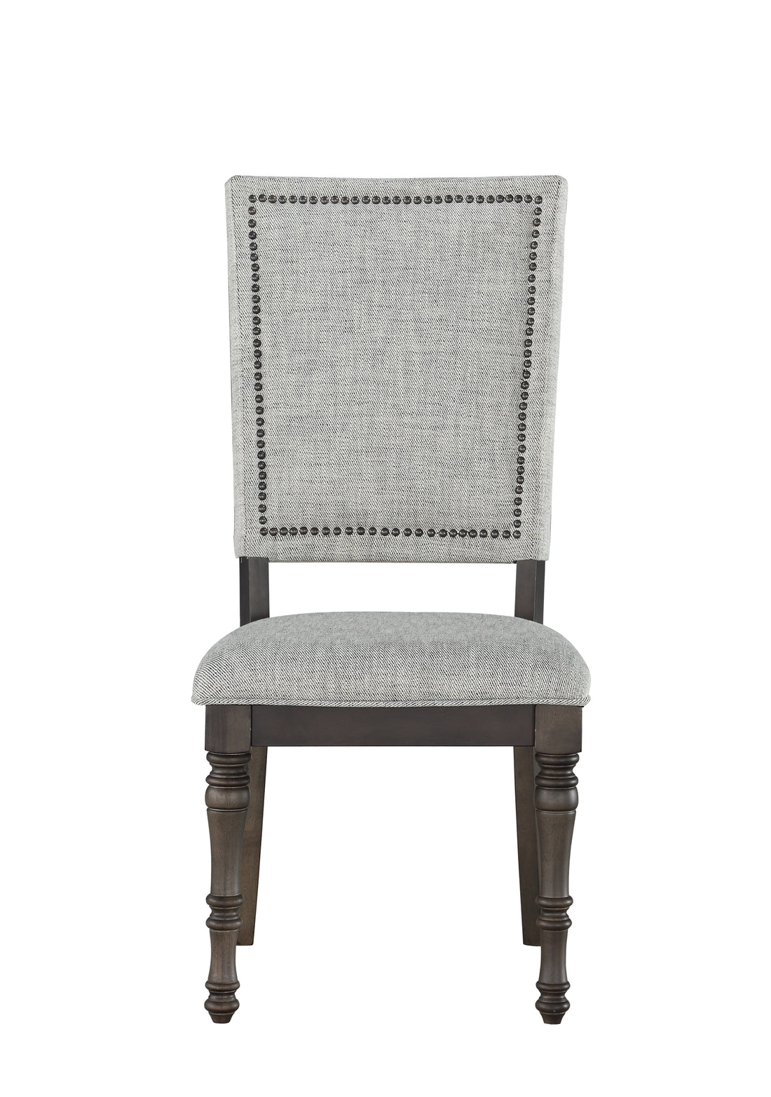 Linnett Upholstered Back Chair Set Of 2 Dark