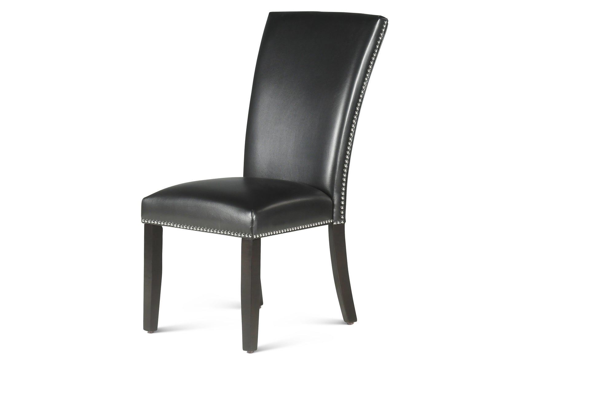 Finley Side Chair Set Of 2 Black - Black Wood