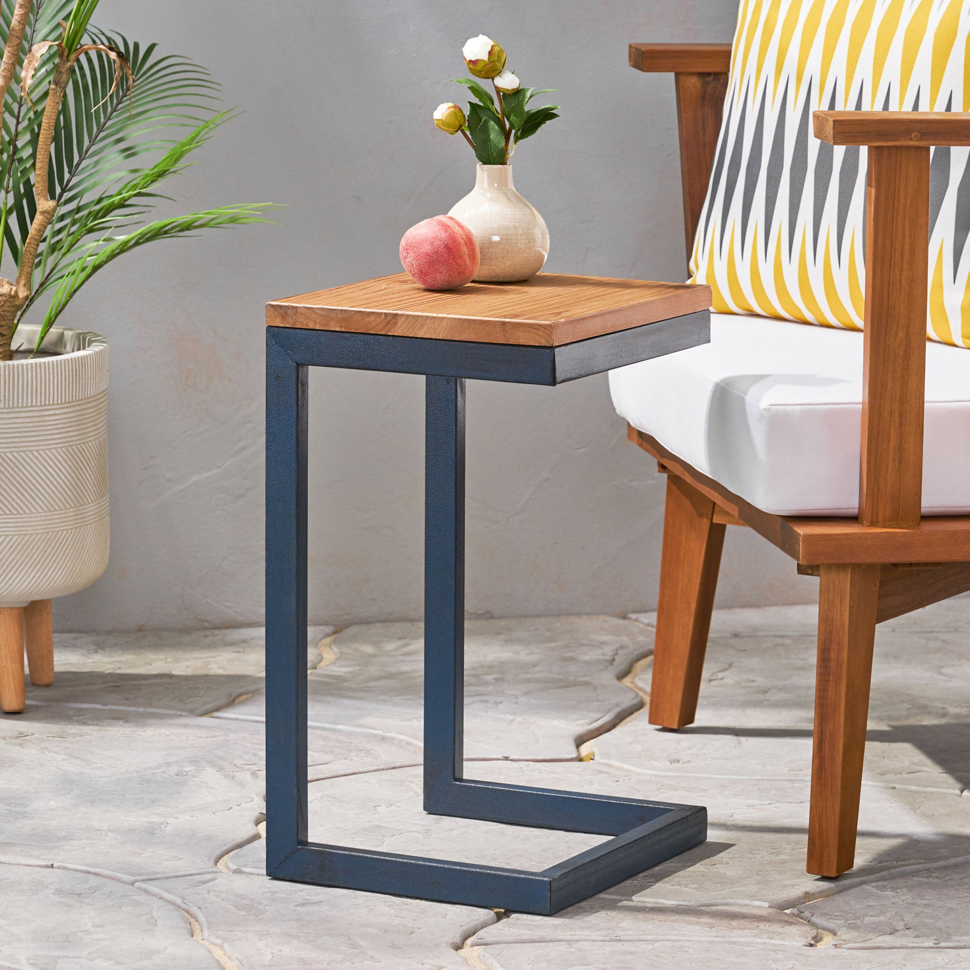 Accent Table Small - Black Wood