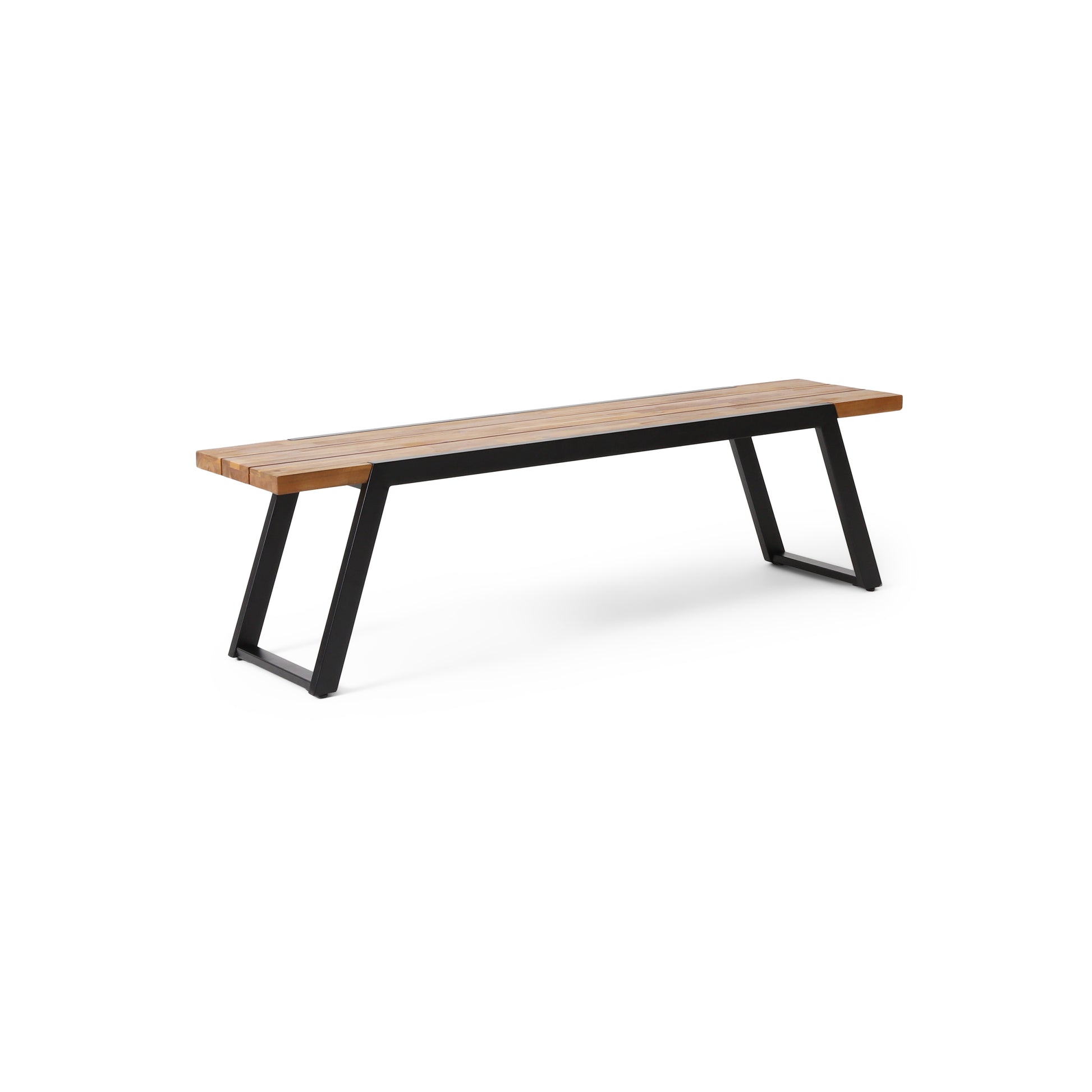 Gaylor Mp1 Bench - Black Acacia Wood