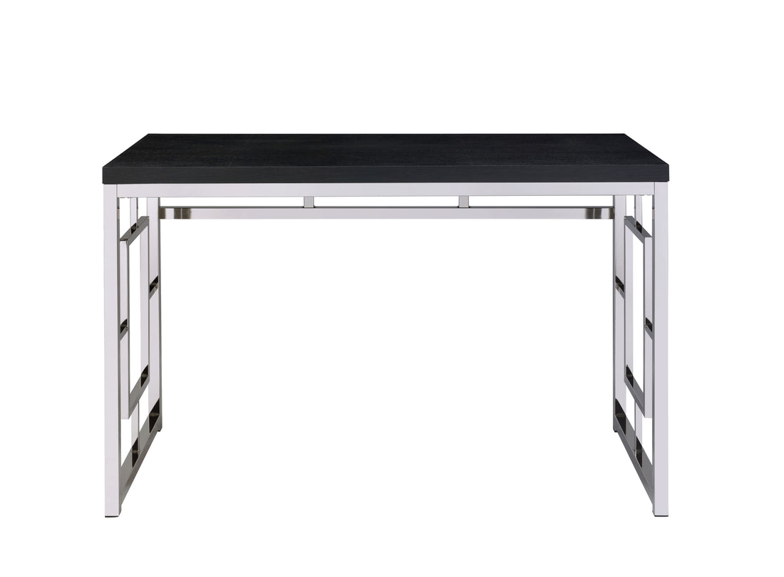 Alize Desk Charcoal - Black Wood