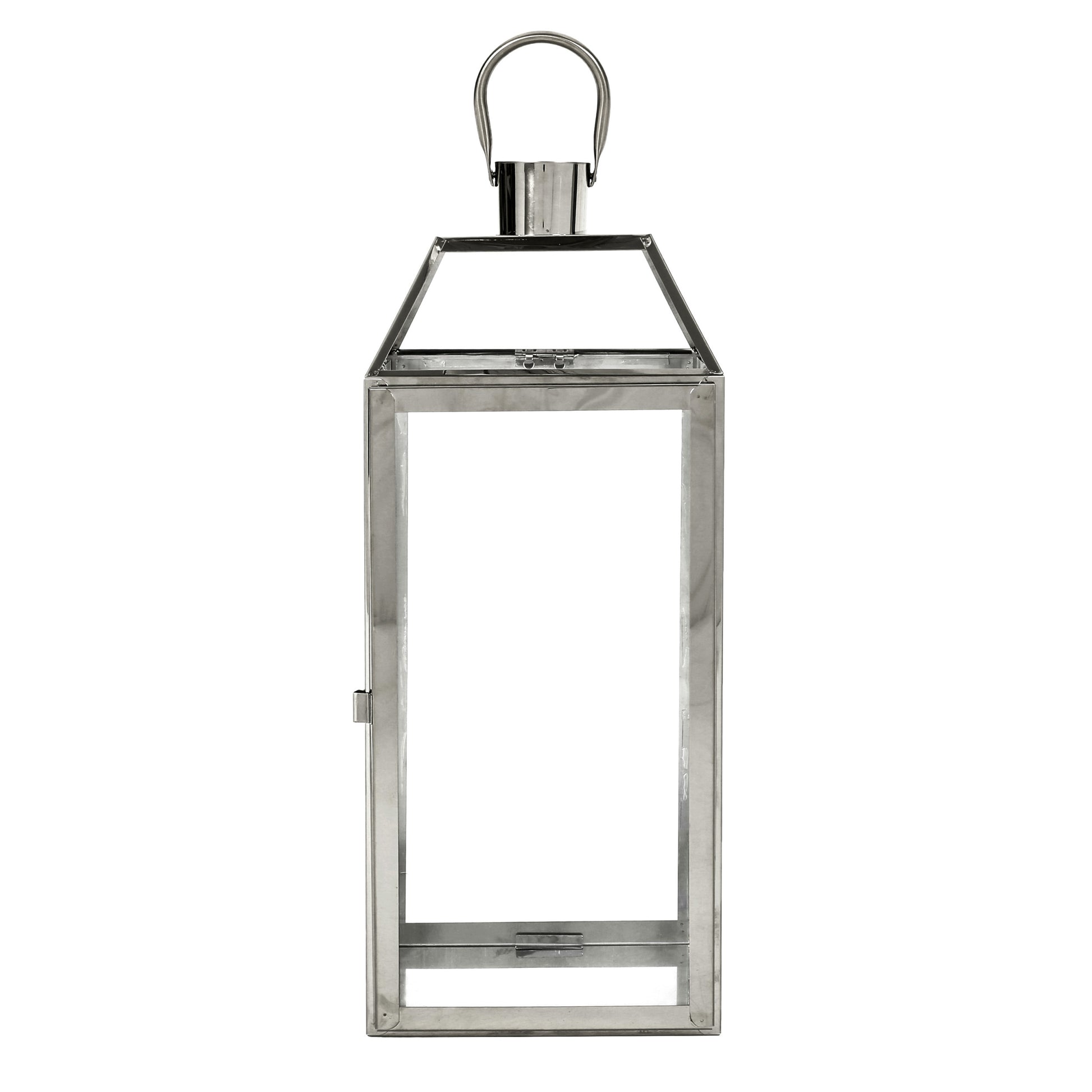 Harris 18"H Stainless Steel Lantern - Silver