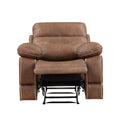 Rudger Manual Recliner Chair Brown - Dark Brown