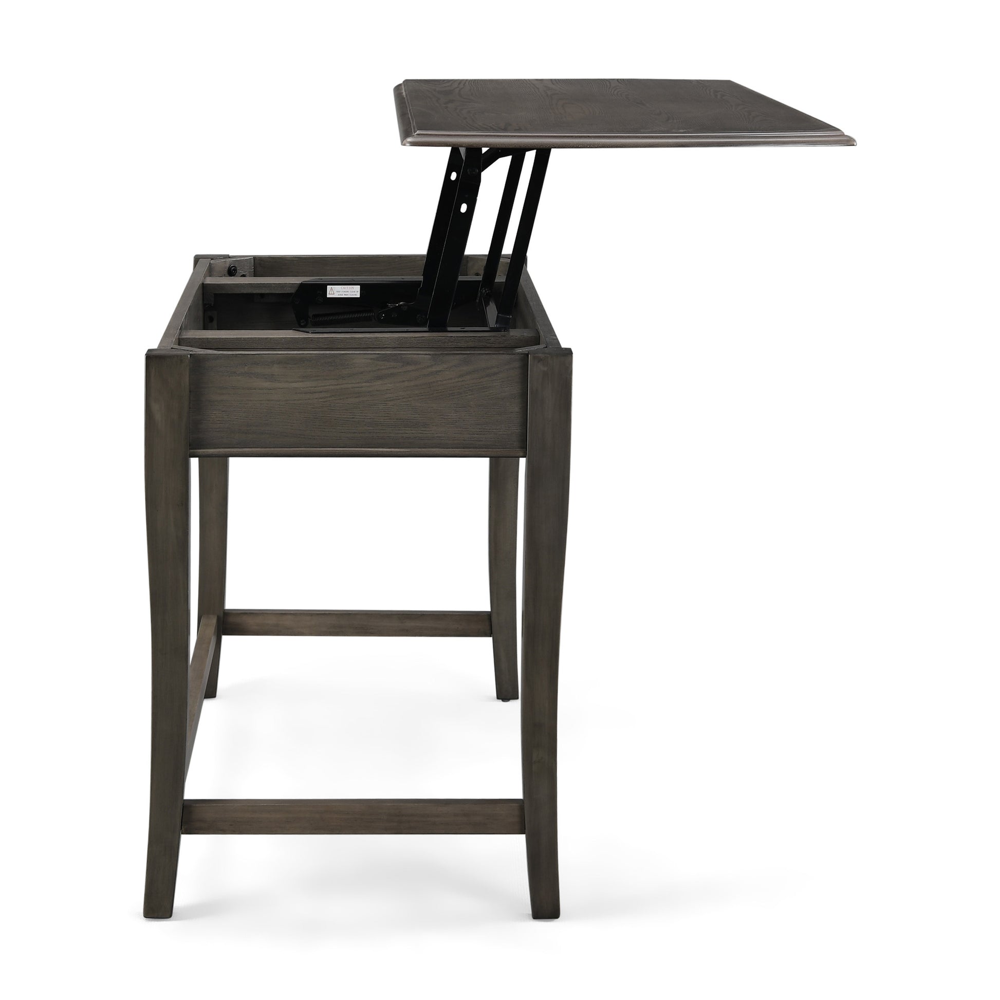 LIFT TOP DESK grey-mdf