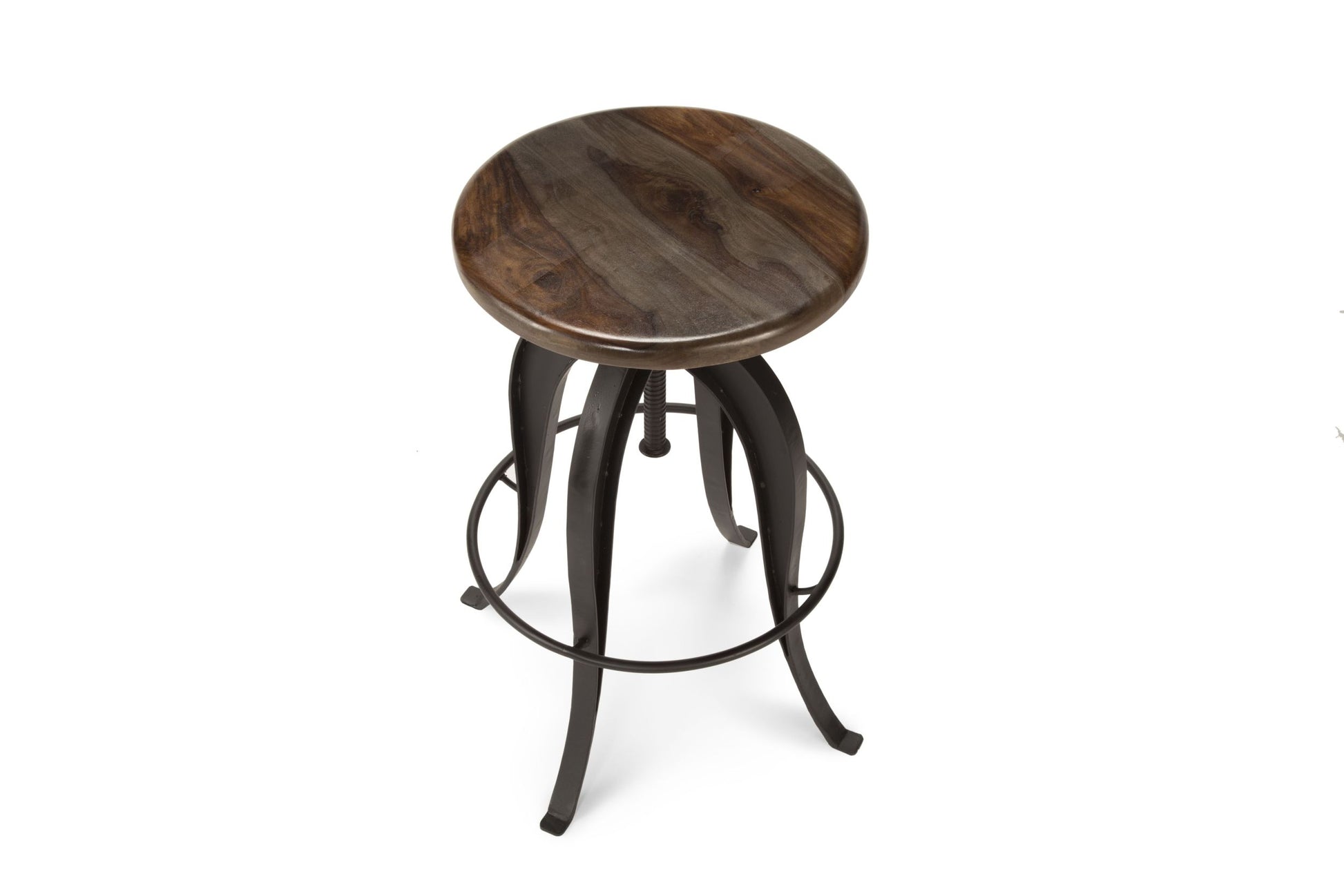 Sparrow Round Setup Stool Dark Brown - Dark Brown