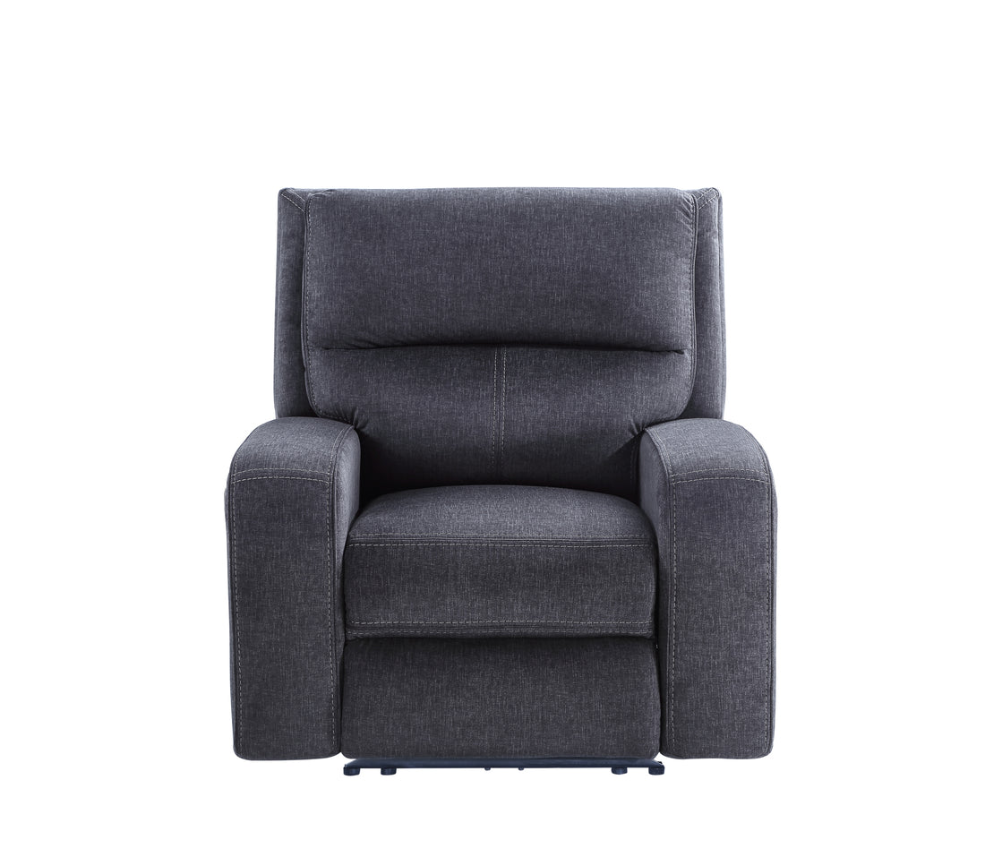 Lovell Power Reclining Chair Dark Gray - Dark