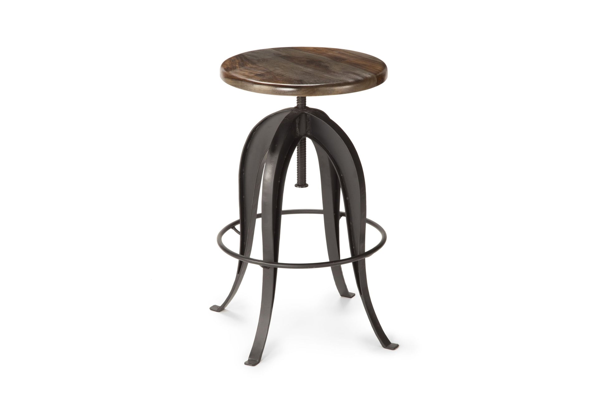 Sparrow Round Setup Stool Dark Brown - Dark Brown