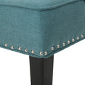 Fabric Occaisional Chair, Dark Teal - Teal Fabric