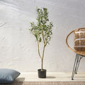 120CM ARTIFICIAL OLIVE TREE green-iron+plastic