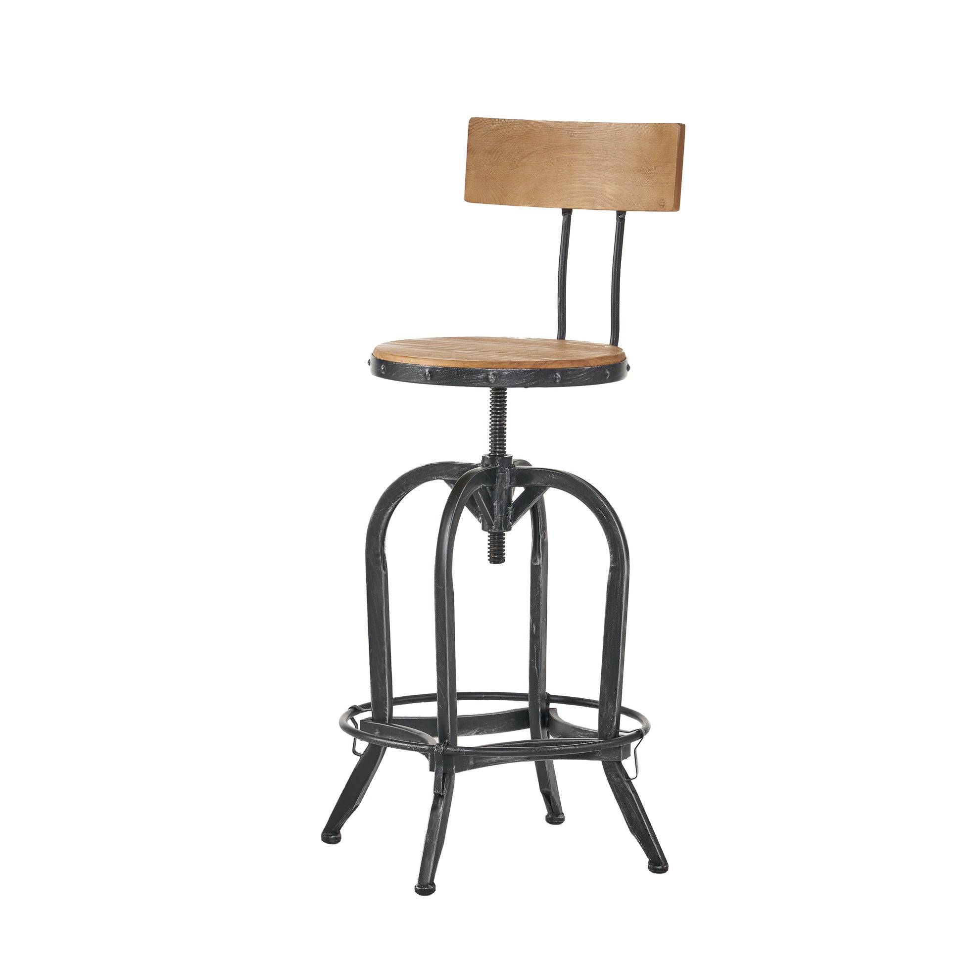 Barstool With Fir Wood