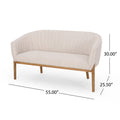 LOVESEAT beige-fabric