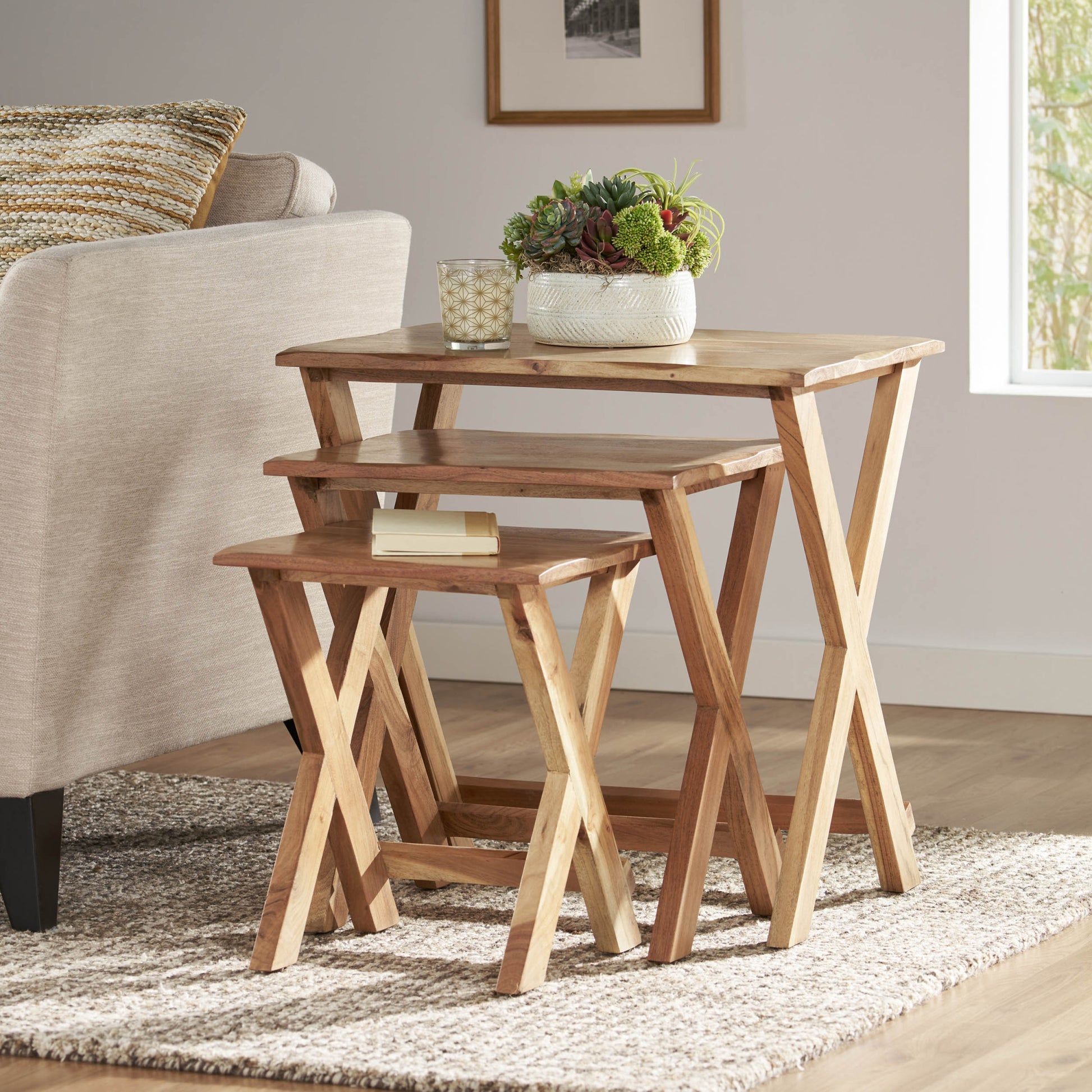 Side X Set Of 3 End Tables