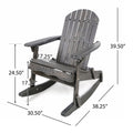 Malibu Adirondack Rocking Chair