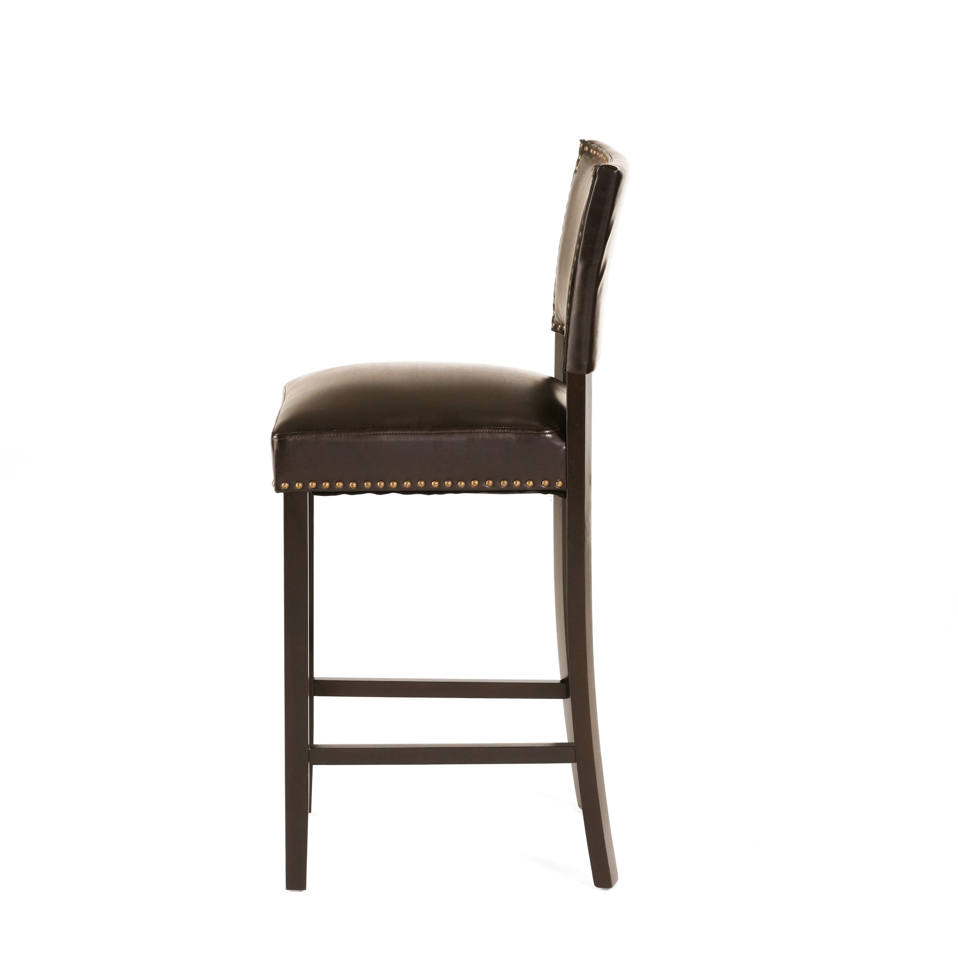 Mayfield Kd Barstool - Brown Velvet